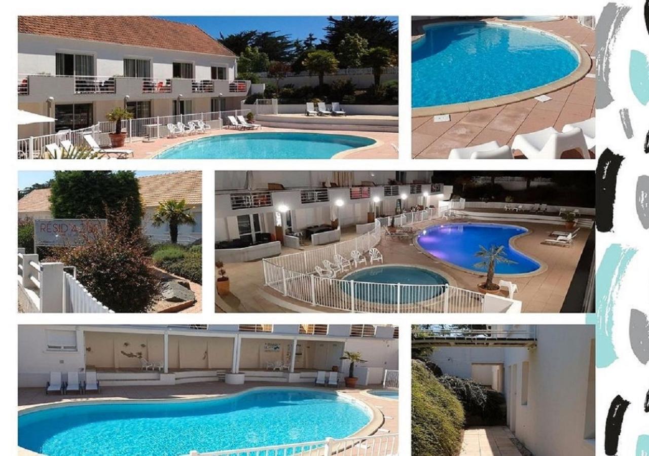 Resid'Azur Appartement T2-Pmr- Piscine Privee Saint-Jean-de-Monts Exteriér fotografie
